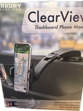 Merkury ClearView Dashboard Phone Mount.
